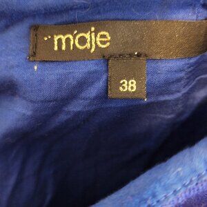 Maje blue skirt